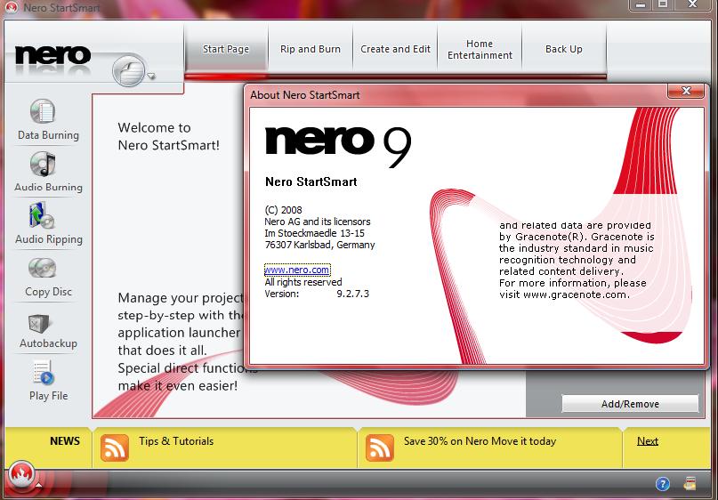 nero 9 free download for windows 7 full version with key
