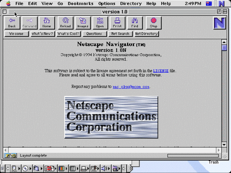 Netscape navigator download